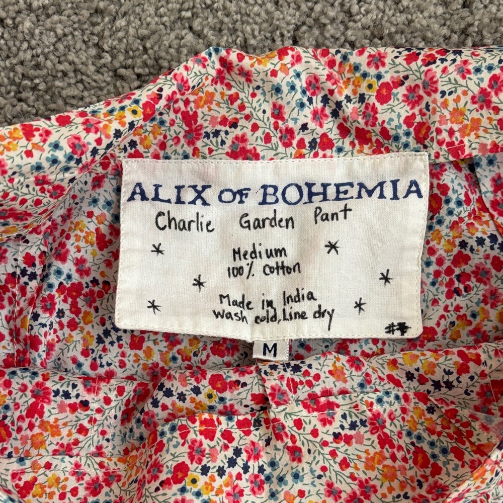 Alix of Bohemia Multicolor Floral Pants